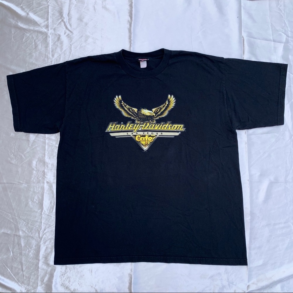 Vintage 90’s | Harley Davidson | Las Vegas | tee - Picture 2 of 5